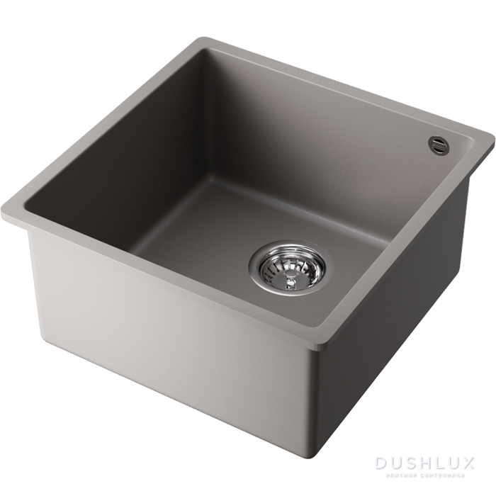 Фото Omoikiri Bosen 44-U Кухонная мойка 44x20x44см.,встраиваемая, цвет: leningrad grey