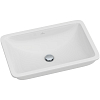 Villeroy&Boch Loop Friends Раковина 61.5х38 см, без отв., с переливом, с антигрязевым покрытием CeramicPlus, цвет: белый