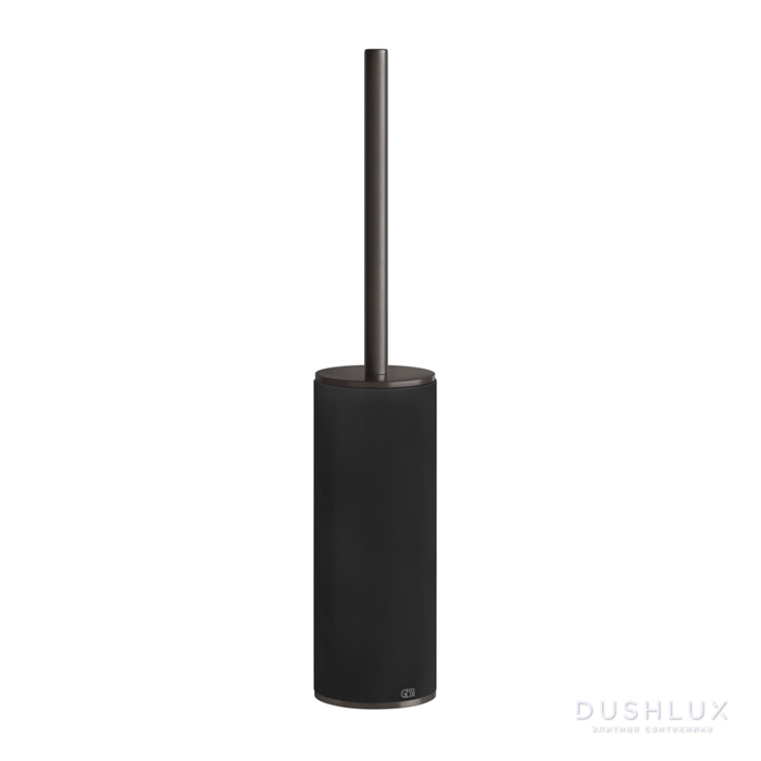 Фото Gessi 316 Ершик напольный, цвет: brushed black metal pvd