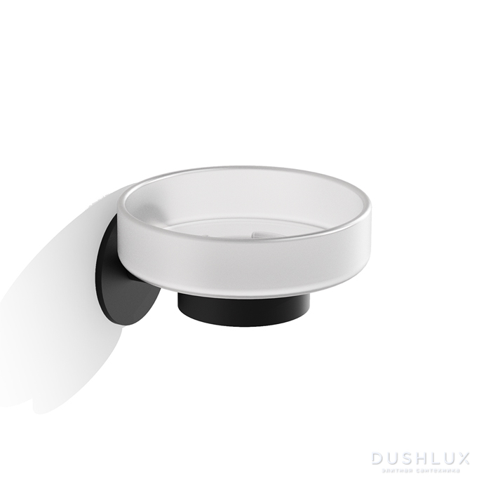 Фото Decor Walther Basic Мыльница подвесная, цвет: черный матовый