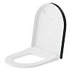 Duravit Millio Сиденье для унитаза, микролифт., цвет: темно-серый матовый