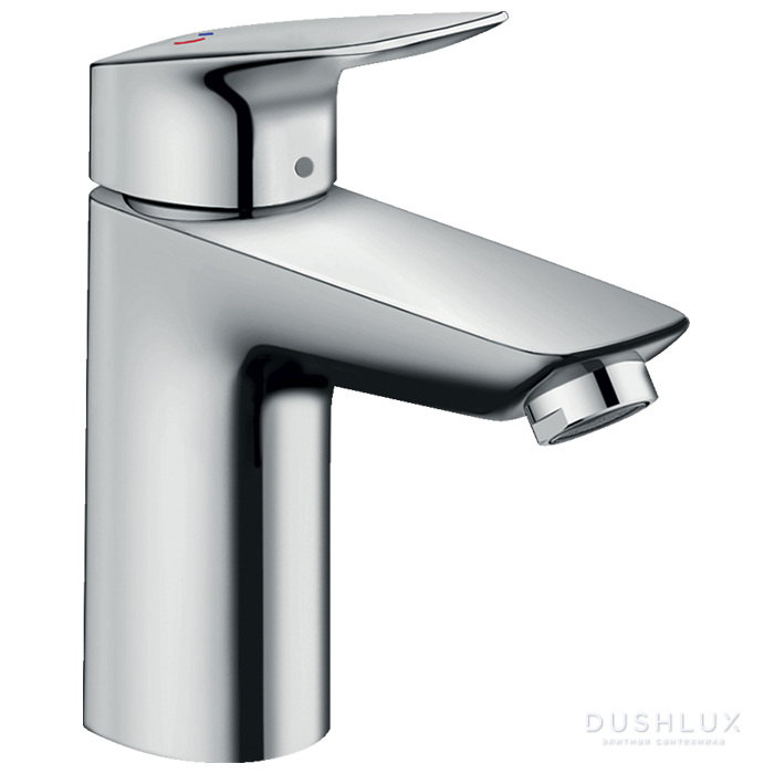 Фото Hansgrohe Logis Смеситель для раковины, 1 отв., без донного клапана, цвет: хром