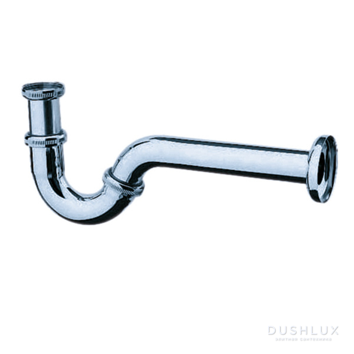 Фото Hansgrohe Сифон трубчатый для биде, под донный клапан, цвет: хром