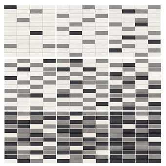 Ergon CornerStone Керамогранит 30x30x0,65см, универсальная, неглазурованный, цвет: Mosaico Plurima DEGRADÈ