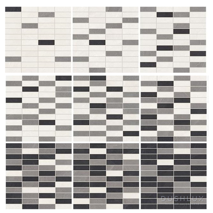 Фото Ergon CornerStone Керамогранит 30x30x0,65см, универсальная, неглазурованный, цвет: Mosaico Plurima DEGRADÈ