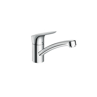 Hansgrohe Logis M31 Кухонный смеситель на 1 отв, однорычажный, поворотный излив 202мм,  h116мм, 1jet, цвет: хром