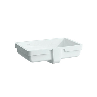 Laufen Living Раковина 49х31х15.5 см, без отв., цвет: белый