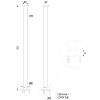 Devon&Devon Austin Ножки напольные MARF20B, цвет: золото