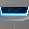 Antonio Lupi Meteo Встраиваемый верхний душ 52x35x11см, с LED подсветкой, цвет: белый