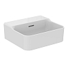Ideal Standard Conca Раковина 400x350x165 мм, подвесная/накладная, с переливом без отверстий под смесистель, без крепежа, цвет: белый глянец