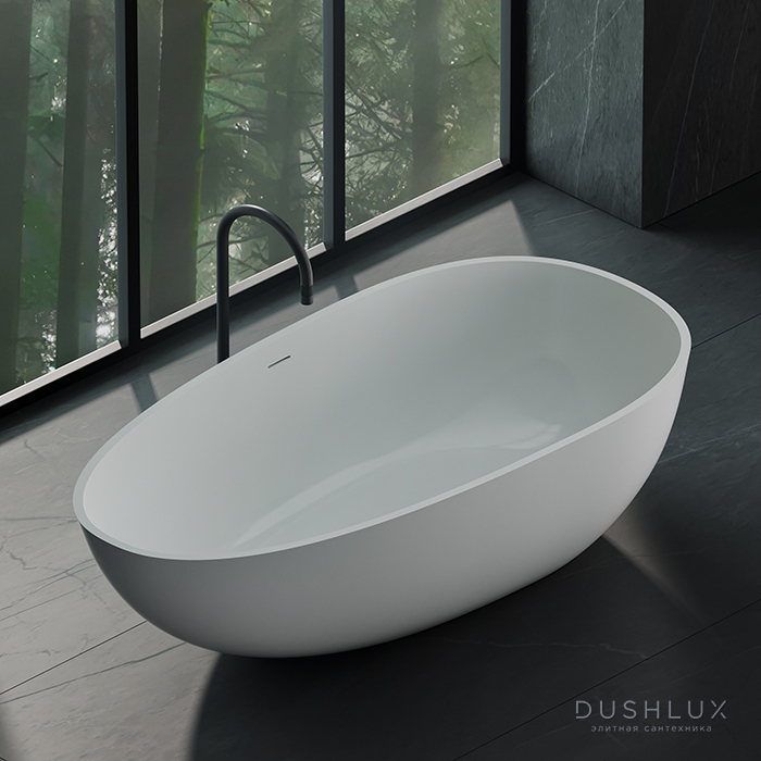 Фото Dea Design Modern Ванна 180x90xh57см, отдельностоящая, цвет: белый