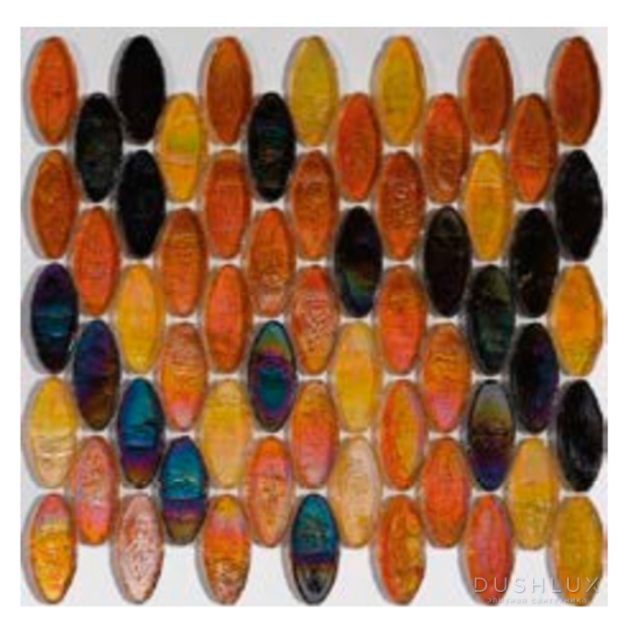 Фото Sicis Colors Мозаика 25.3x26.9см, универсальная, стекло, цвет: mix 717757/6