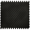 Sergio Savino Clessidra Микромозаика 30x28см, настенная, цвет: Nero Africa