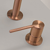 CEA Design INNOVO Смеситель для кухни, 2 отв., с поворотным изливом, цвет: PVD медь сатинированная