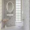 Kerama Marazzi Elegance Унитаз 53x35см., подвесной, безободковый, цвет: белый глянцевый