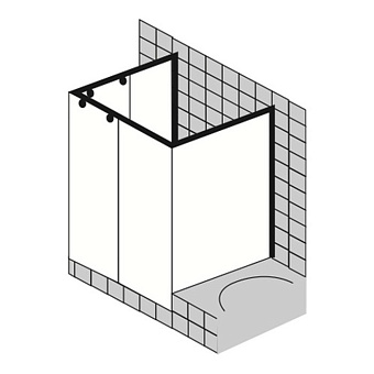 Sprinz Topas Душевое ограждение 100x100x200см.