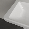 Villeroy&Boch Subway 3.0 Раковина 55х44х16.5см., без отв., подвесная, без перелива, цвет: альпийский белый