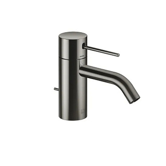 Dornbracht Meta Slim Смеситель для умывальника однорычажный со сливным гарнитуром, цвет: Dark Chrome