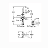 Grohe Atrio New Смеситель для раковины, 1 отв., цвет: supersteel