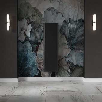 Kerasan Waldorf Колонна подвесная 40x35x129 см, с дверкой, петли справа DX, цвет: черный матовый