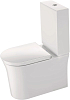 Duravit White Tulip Сиденье с крышкой для унитаза, Softclose, петли хром, цвет: белый