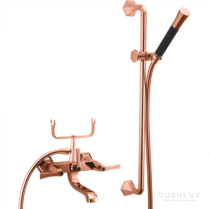 CISAL Cherie Смеситель для ванны двухрычажный, с душевым комплектом ...