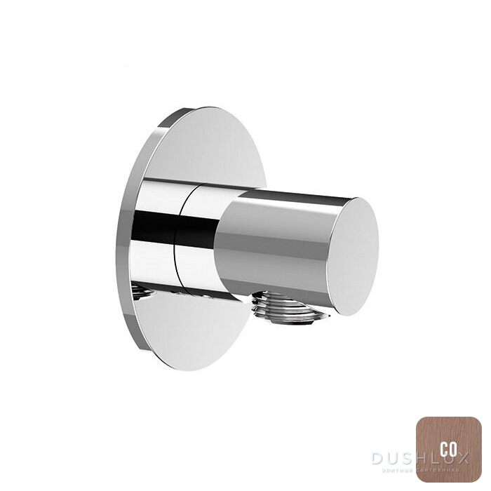 Фото Almar Вывод для душевого шланга, настенный, цвет: Copper Brushed PVD