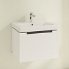 Villeroy&Boch Subway 2.0, Тумба под раковину, подвесная, 58.7x42x45.4см., цвет: белый