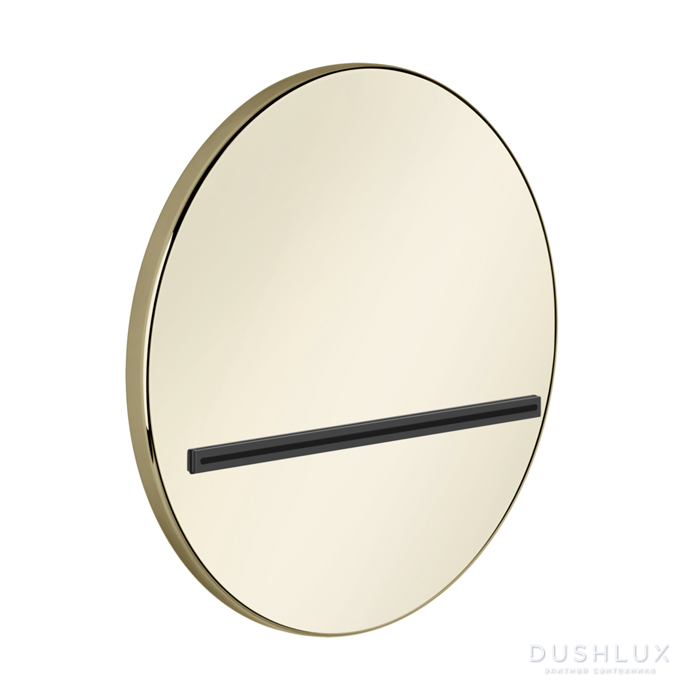 Фото Gessi Venti20 Излив настенный Ø207 мм., каскадный, цвет: Brass PVD