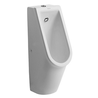 Duravit Starck 3 Писсуар подвесной 30x24.5см, безободковый, без "мушки", подвод воды сзади, с креплением, цвет: белый