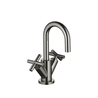 Dornbracht Tara Смеситель для раковины, на 1 отв., с донным клапаном, цвет: Dark Chrome
