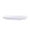 Kerama Marazzi Riva Раковина 80х47.5х15см., накладная, мебельная, с крепежом, 1 отв., с переливом, цвет: белый глянцевый