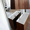 NOORTH milldue edition TOUCH Комплект мебели 100х48х88cм, напольный, 3 ящика, слив в стену, раковина Milltek, смеситель H2O, цвет: Abete