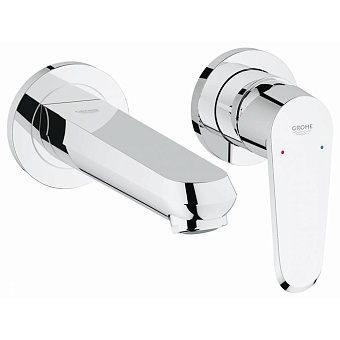 Grohe Eurodisc Cosmopolitan Смеситель для раковины, настенный, цвет: хром