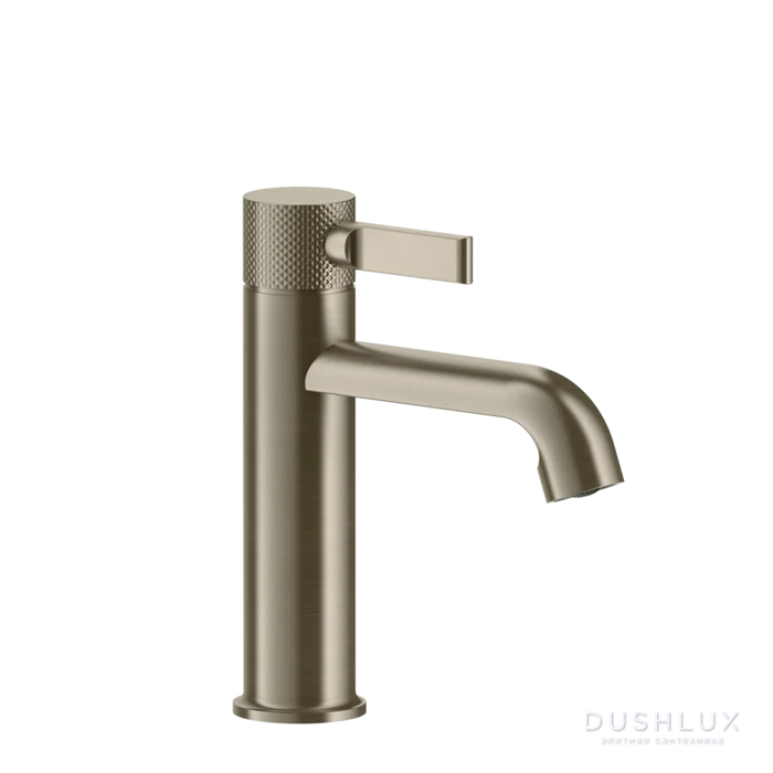 Фото Gessi Inciso Смеситель для раковины на 1 отверстие с донным клапаном, цвет: finox