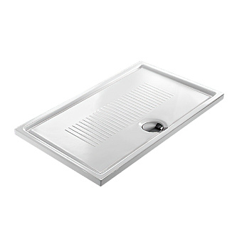 Hatria LIF H3 Поддон керамический 100x80см., цвет: белый