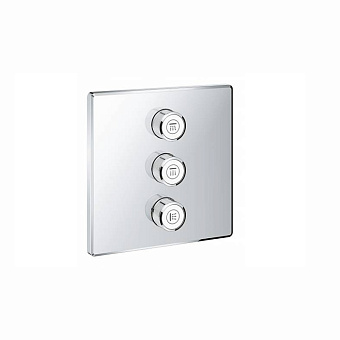 Grohe SmartControl Внешняя часть вентиля на 3 выхода, цвет: хром