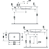 Duravit D-Neo Раковина 60x40см., без перелива, без отв., цвет: белый