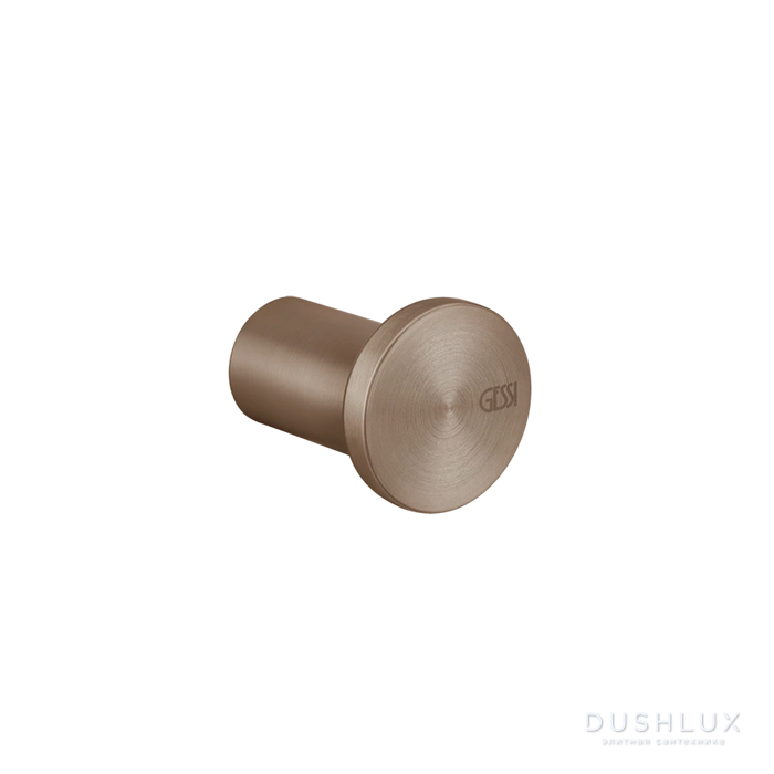 Фото Gessi316 Крючок подвесной, цвет: brushed copper pvd