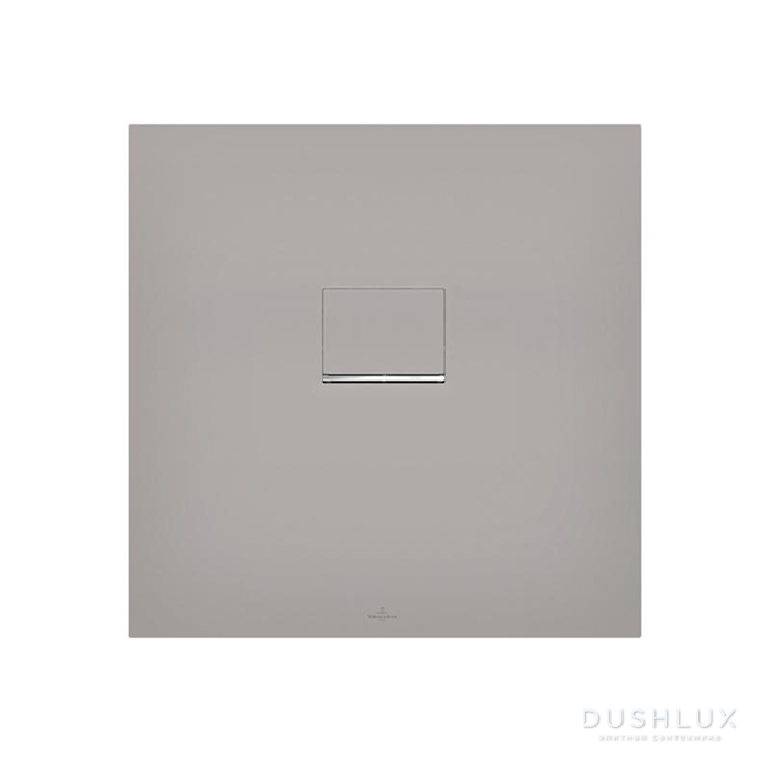 Фото Villeroy&Boch Squaro Infinity Душевой поддон 80х80х4см., Quaryl®, цвет: Grey