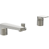 Ideal Standard La Dolce Vita Смеситель для ванны, на 4 отв., с ручным душем, цвет: PVD Silver Storm (Серебряный Шторм)