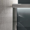 VITAGE milldue edition HILTON 06 Комплект мебели 226х56х77 см, напольный, 2 раковины, 2 зеркала, с подсветкой, цвет: стекло onice smoke