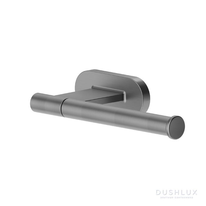 Фото Newform Accessori tondi Держатель т/б, подвесной, цвет: PVD brushed gun metal