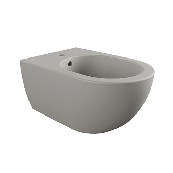 Flaminia APP Биде подвесное 54x36xh27см, без отв. под смеситель, цвет: cenere
