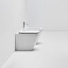 Simas Baden Baden Унитаз приставной безободковый 56х36см, слив универсальный, цвет: белый
