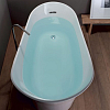 Kerasan Waldorf Ванна 167x82x65см., отдельностоящая, акриловая, в комплекте со сливом Clic-clac, цвет: белый