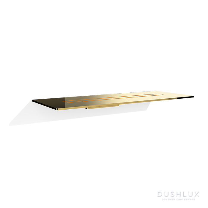 Фото Decor Walther Mikado Полочка для душа 8.5x30x12см., подвесная, цвет: золото