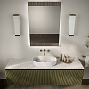 Oasis Naos Композиция №15 Комплект мебели 185x56xh45см, подвесной, мраморный топ calacatta oro, цвет: лак матовый/золото матовое