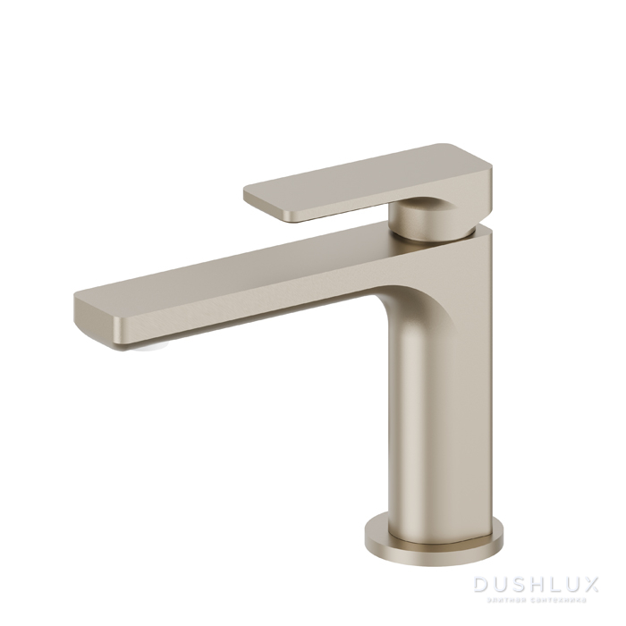Фото Newform B-Easy Смеситель для раковины, 1 отв., цвет: gold satin