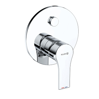 Kludi Zental SL встраиваемый смеситель для ванны и душа; 88022, цвет: хром